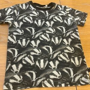 Kids Molo skunk pattern size 7 Molo T-shirt